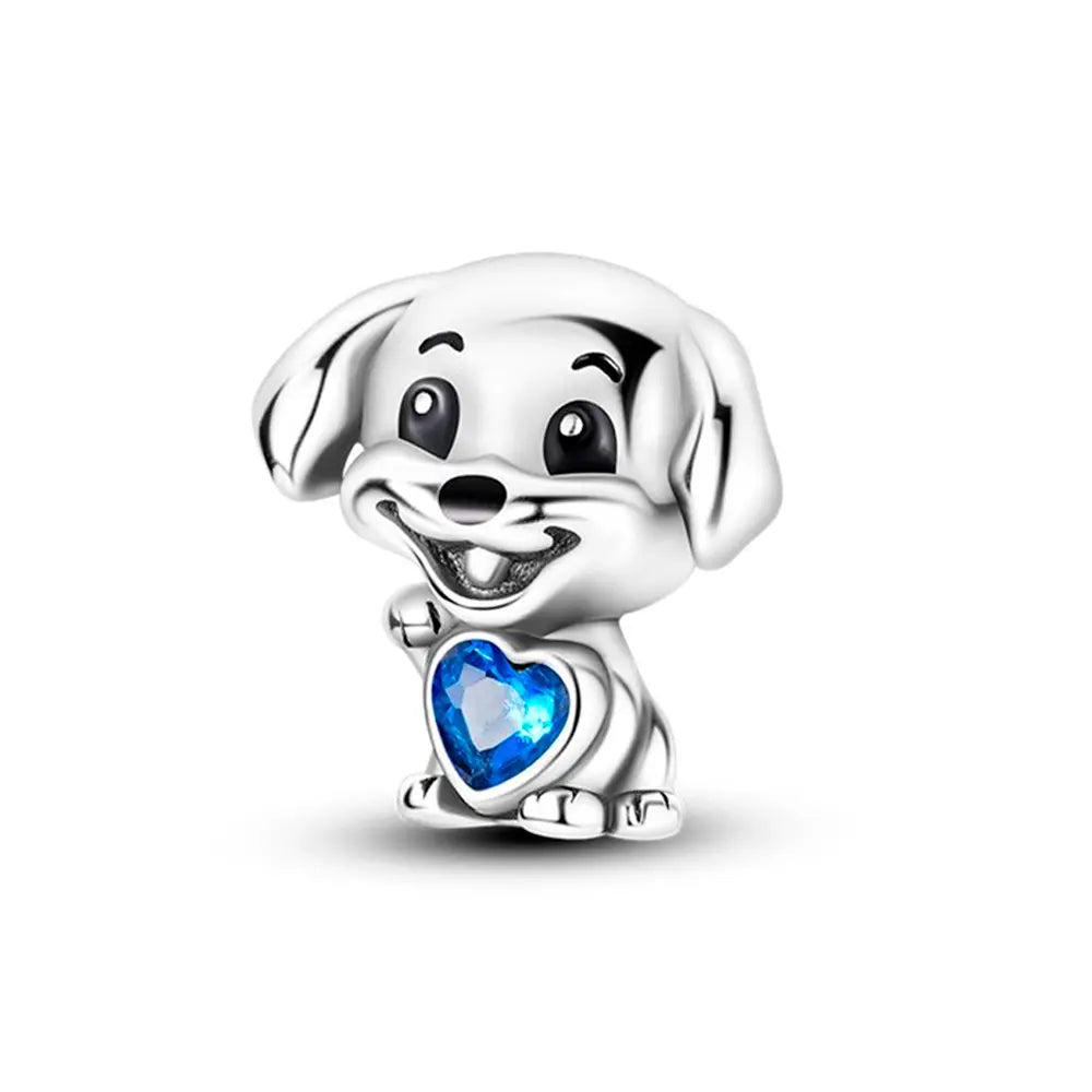 Little Dog Charm in 925 Sterling Silver — Vanny Jewels
