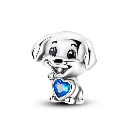 Little Dog Charm in 925 Sterling Silver — Vanny Jewels