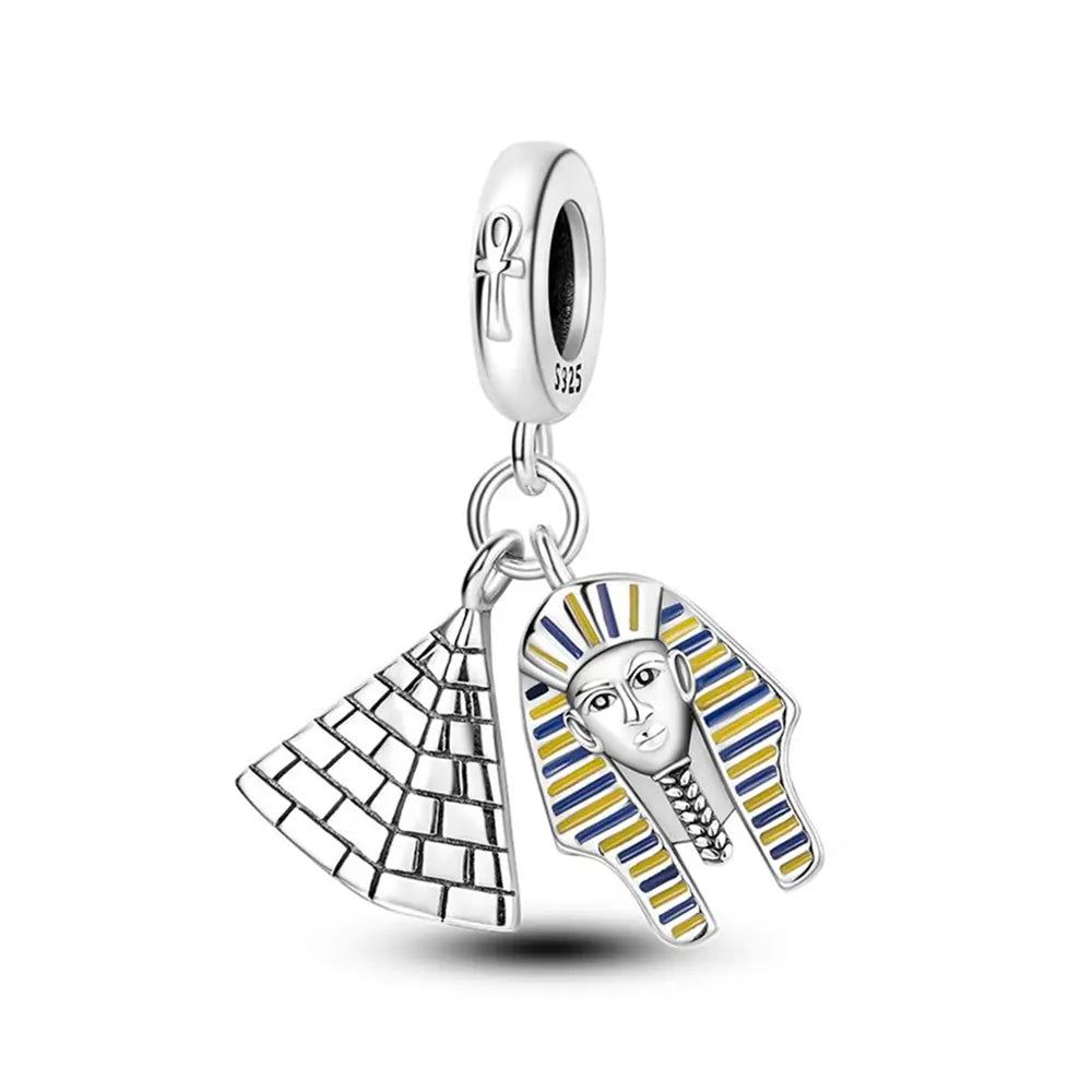 Pharaoh Charm in 925 Sterling Silver — Vanny Jewels