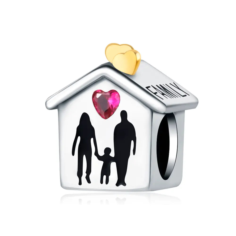 Family Charm in 925 Sterling Silver — Vanny Jewels