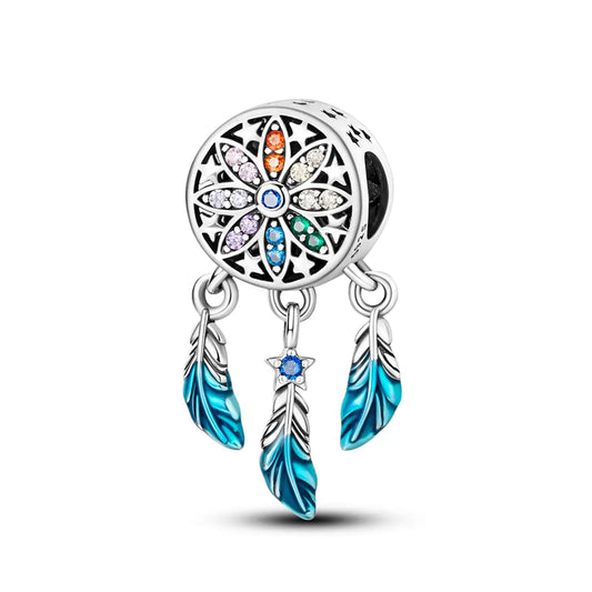 Mandala Charm in 925 Sterling Silver — Vanny Jewels