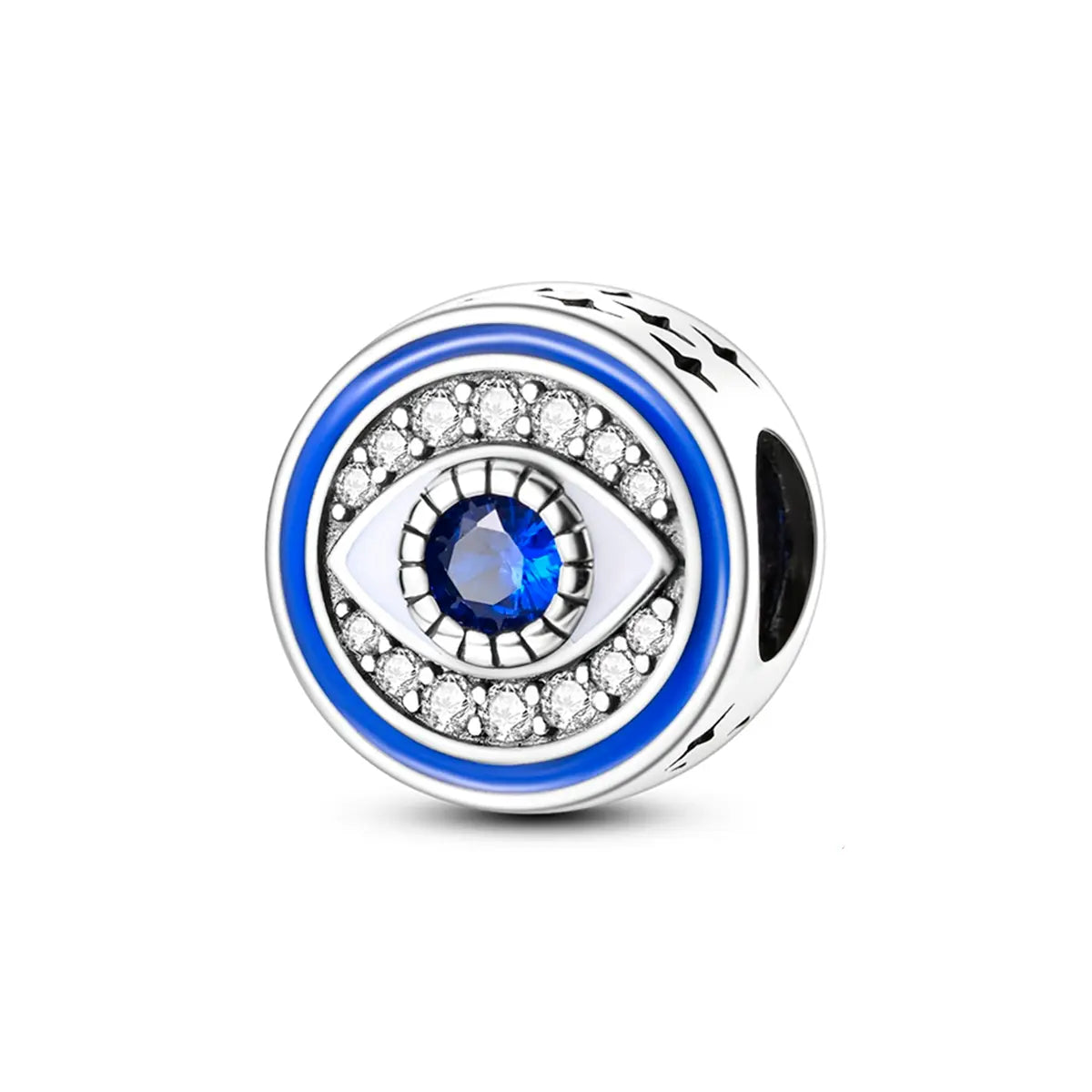 Blue Eye Charm in 925 Sterling Silver — Vanny Jewels