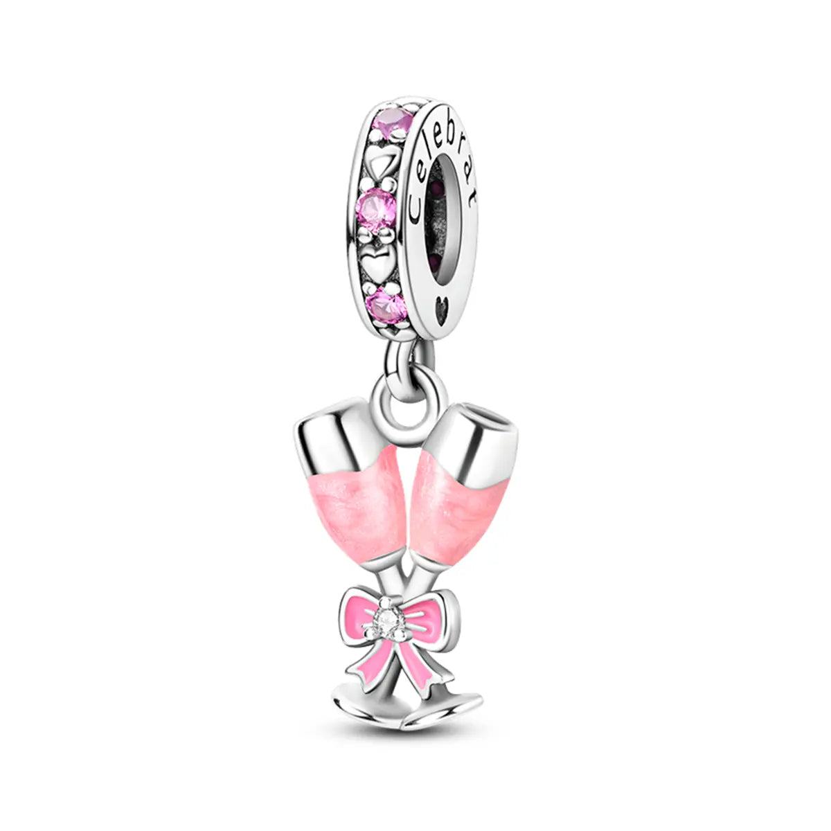 Glasses Charm in 925 Sterling Silver — Vanny Jewels