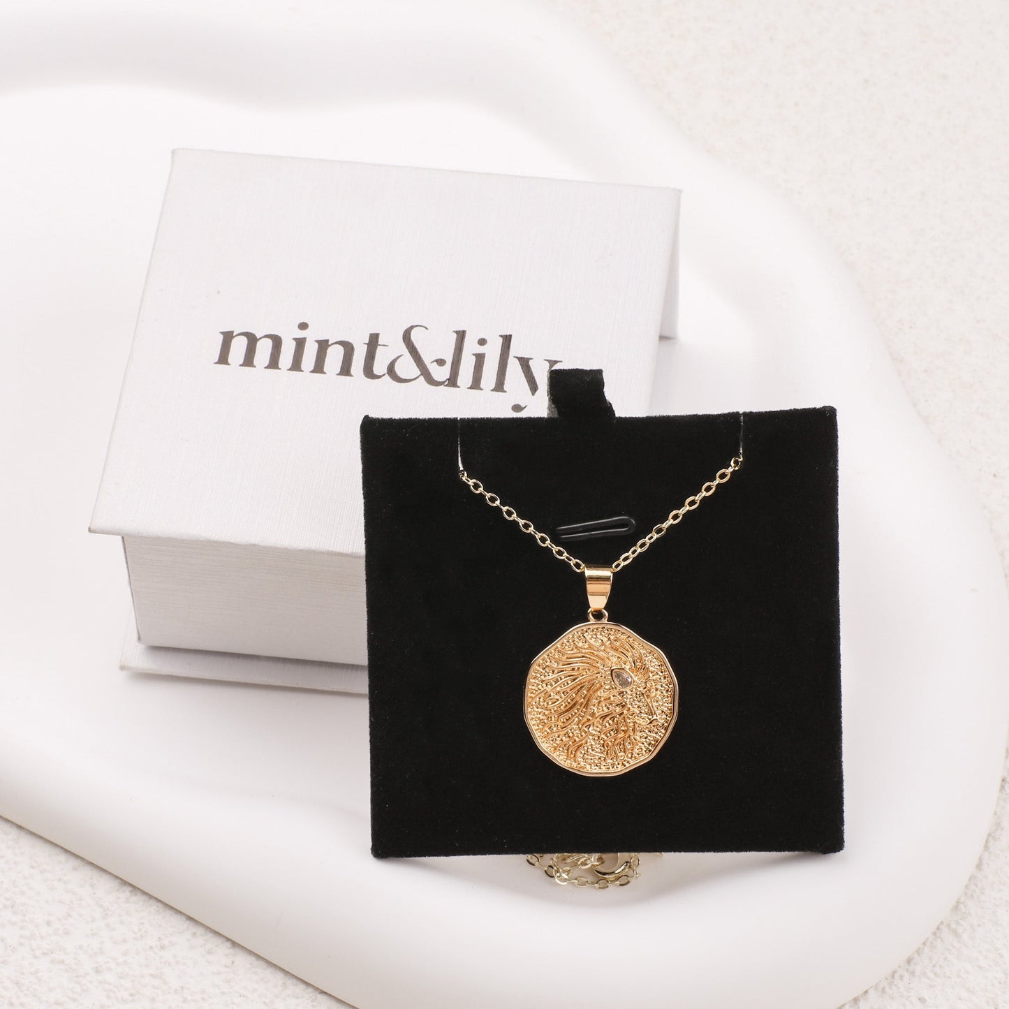 Collana Pendente Moneta Segno Zodiacale