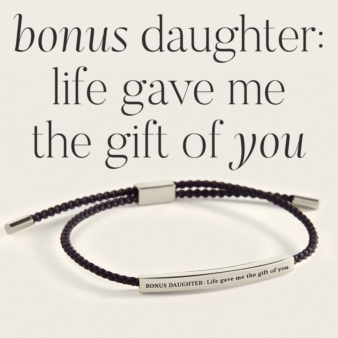 Bonus Daughter Inspire Bracelet in 925 Sterling Silver — Vanny Jewels