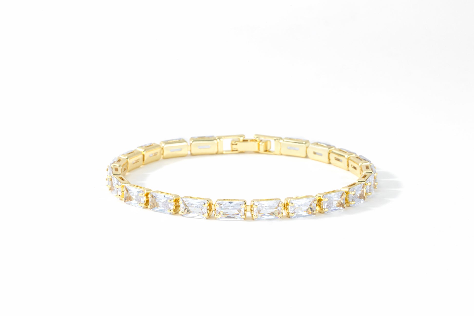 Baguette-Tennisarmband