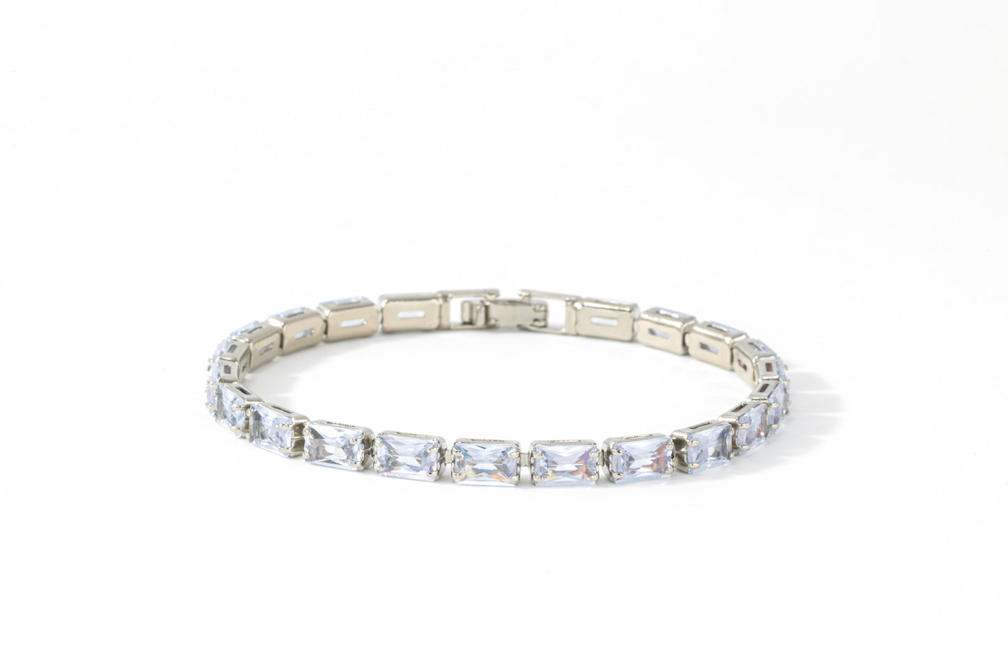Baguette-Tennisarmband