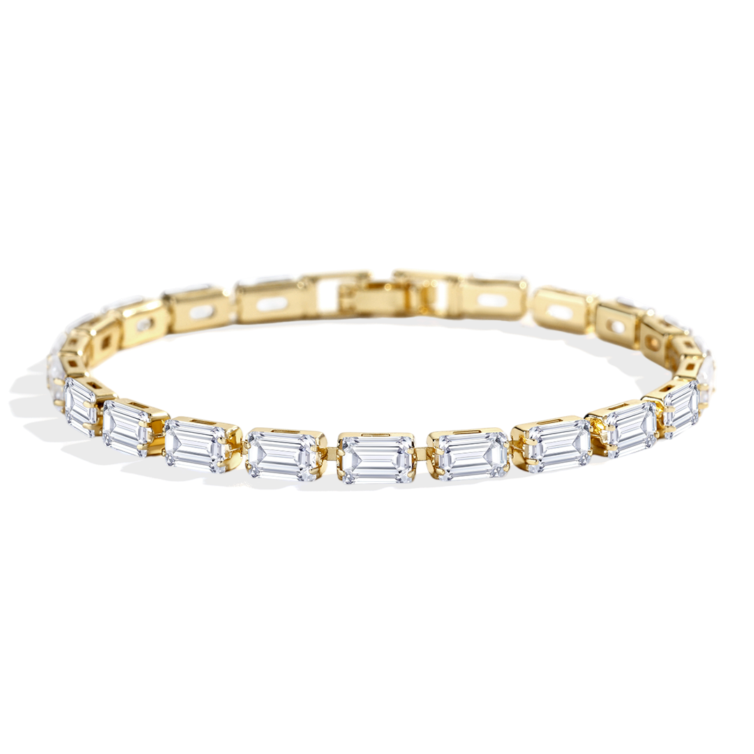 Baguette Tennis Bracelet — Vanny Jewels