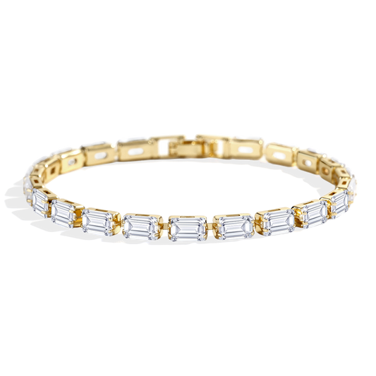 Baguette Tennis Bracelet — Vanny Jewels