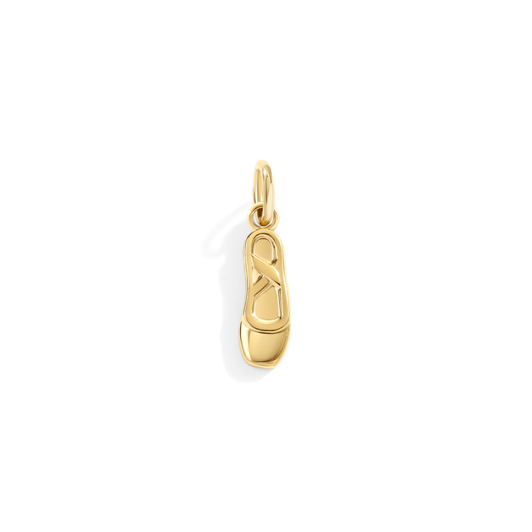 Ballet Slipper Charm — Vanny Jewels