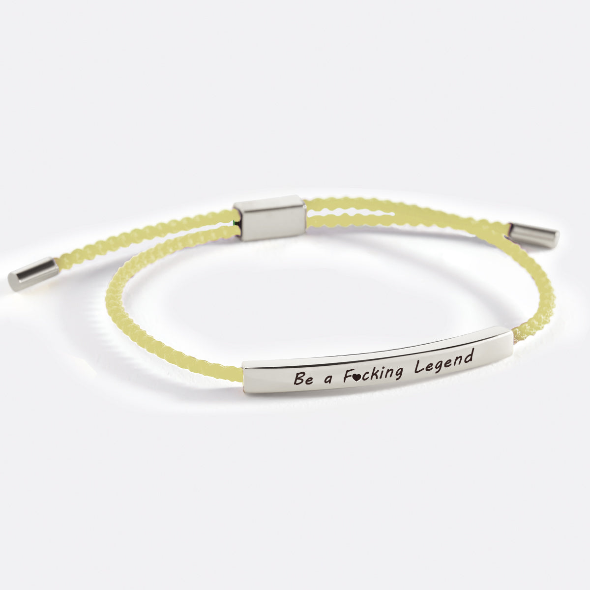 Be a F♥cking Legend Inspire Bracelet in 925 sterling silver