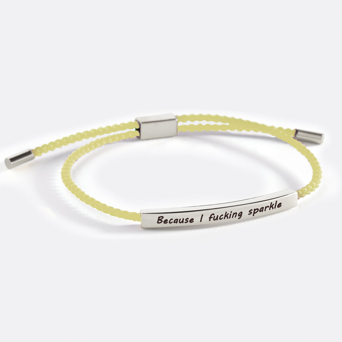Bracciale Because I F♥cking Sparkle Inspire