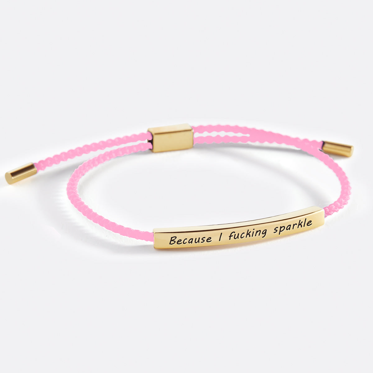 Bracciale Because I F♥cking Sparkle Inspire
