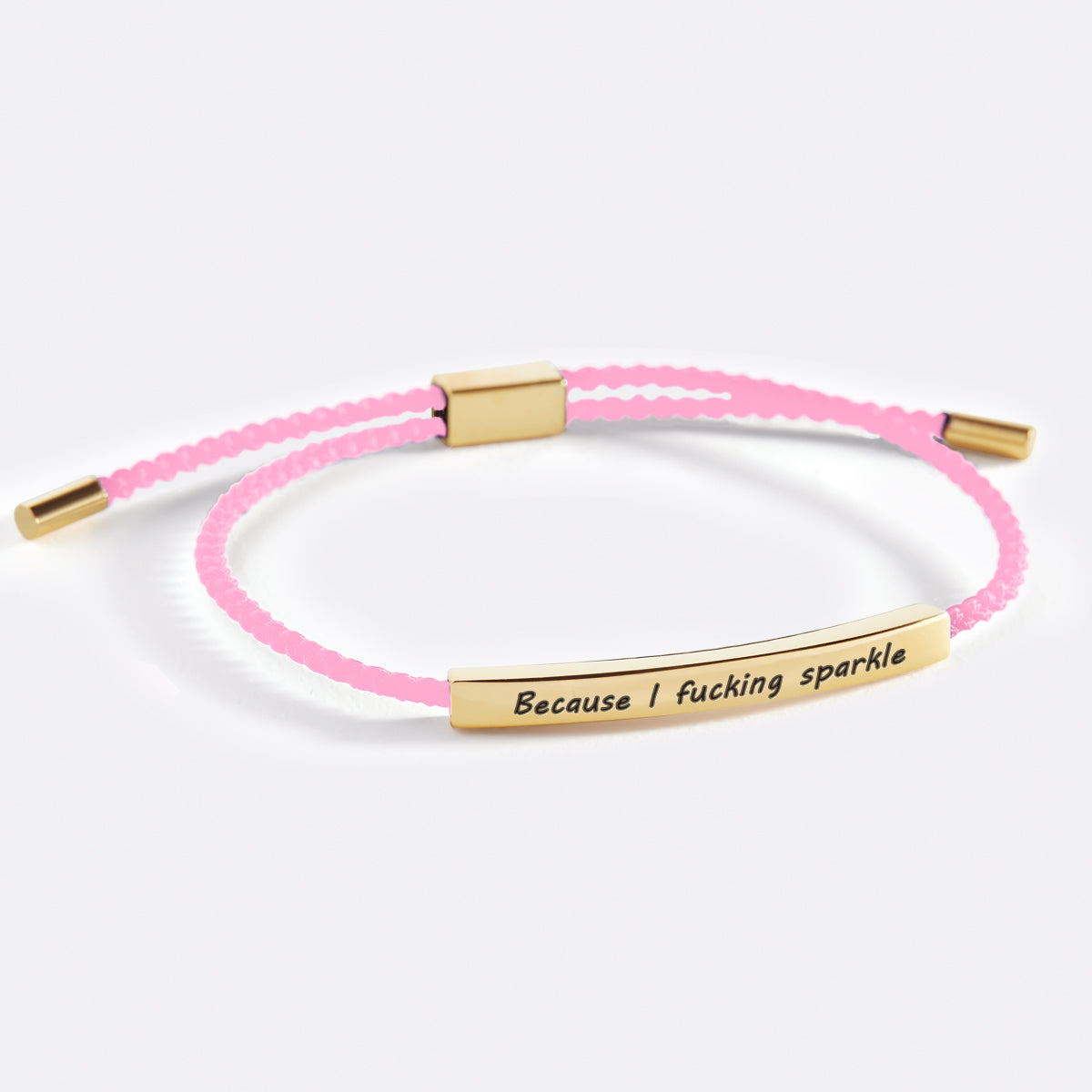Bracciale Because I F♥cking Sparkle Inspire