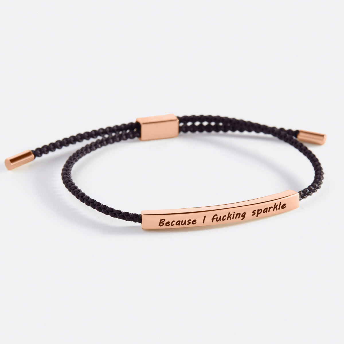 Bracciale Because I F♥cking Sparkle Inspire