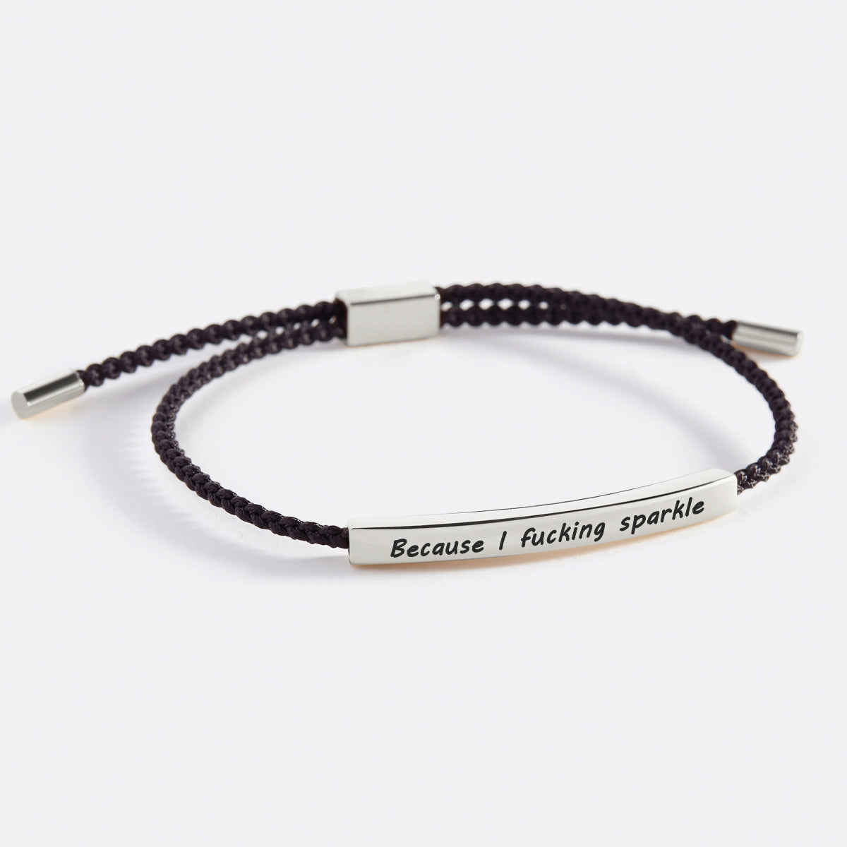 Bracciale Because I F♥cking Sparkle Inspire