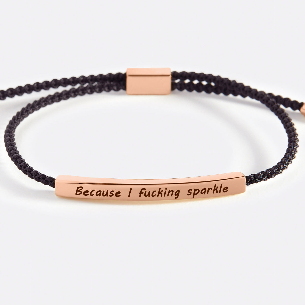 Bracciale Because I F♥cking Sparkle Inspire