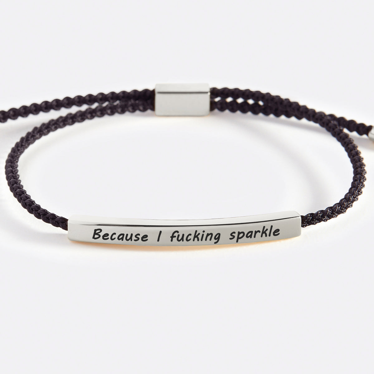 Bracciale Because I F♥cking Sparkle Inspire