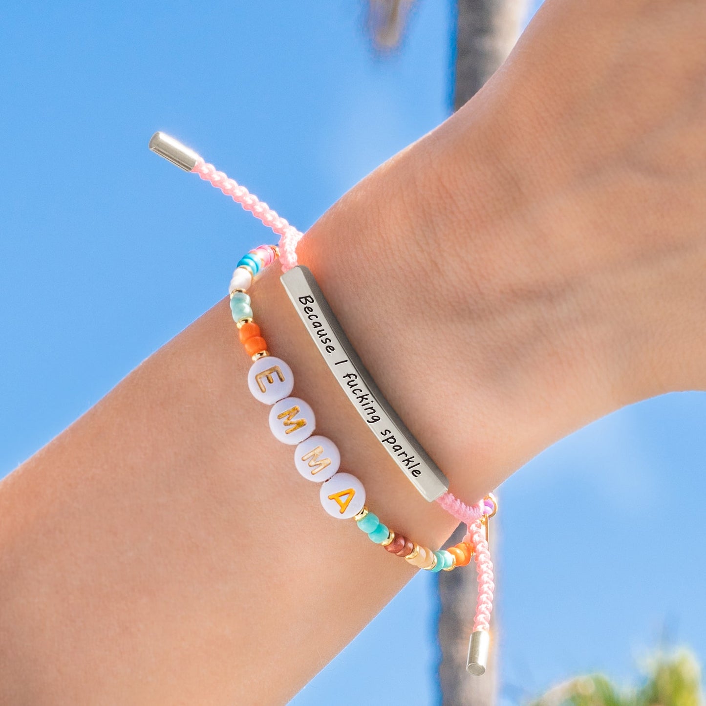 Bracciale Because I F♥cking Sparkle Inspire
