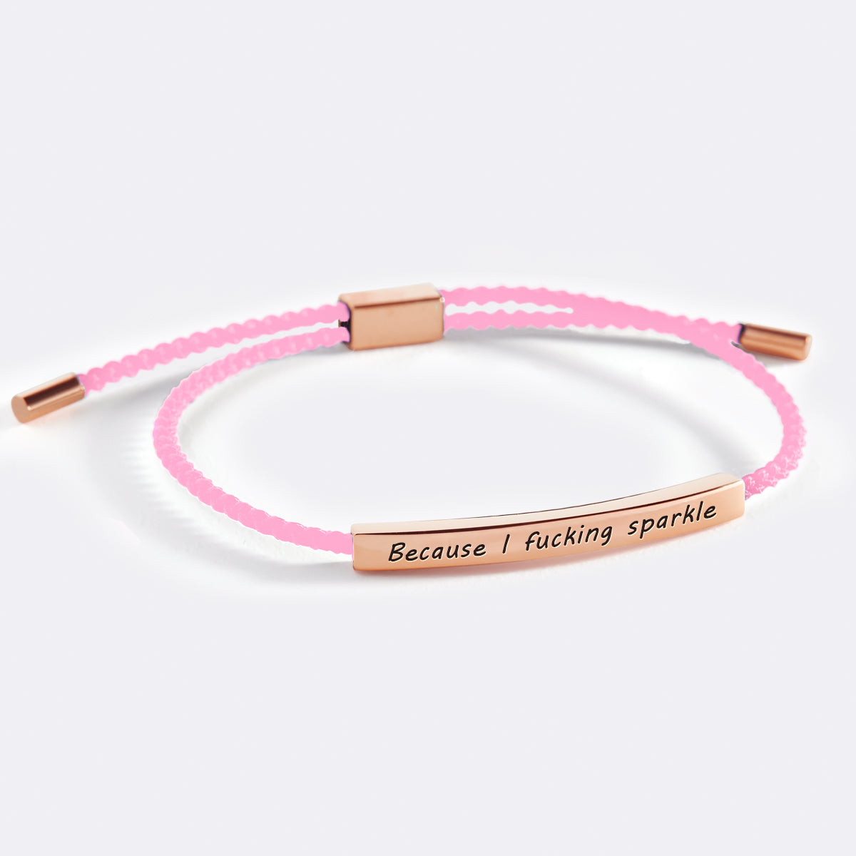 Bracciale Because I F♥cking Sparkle Inspire