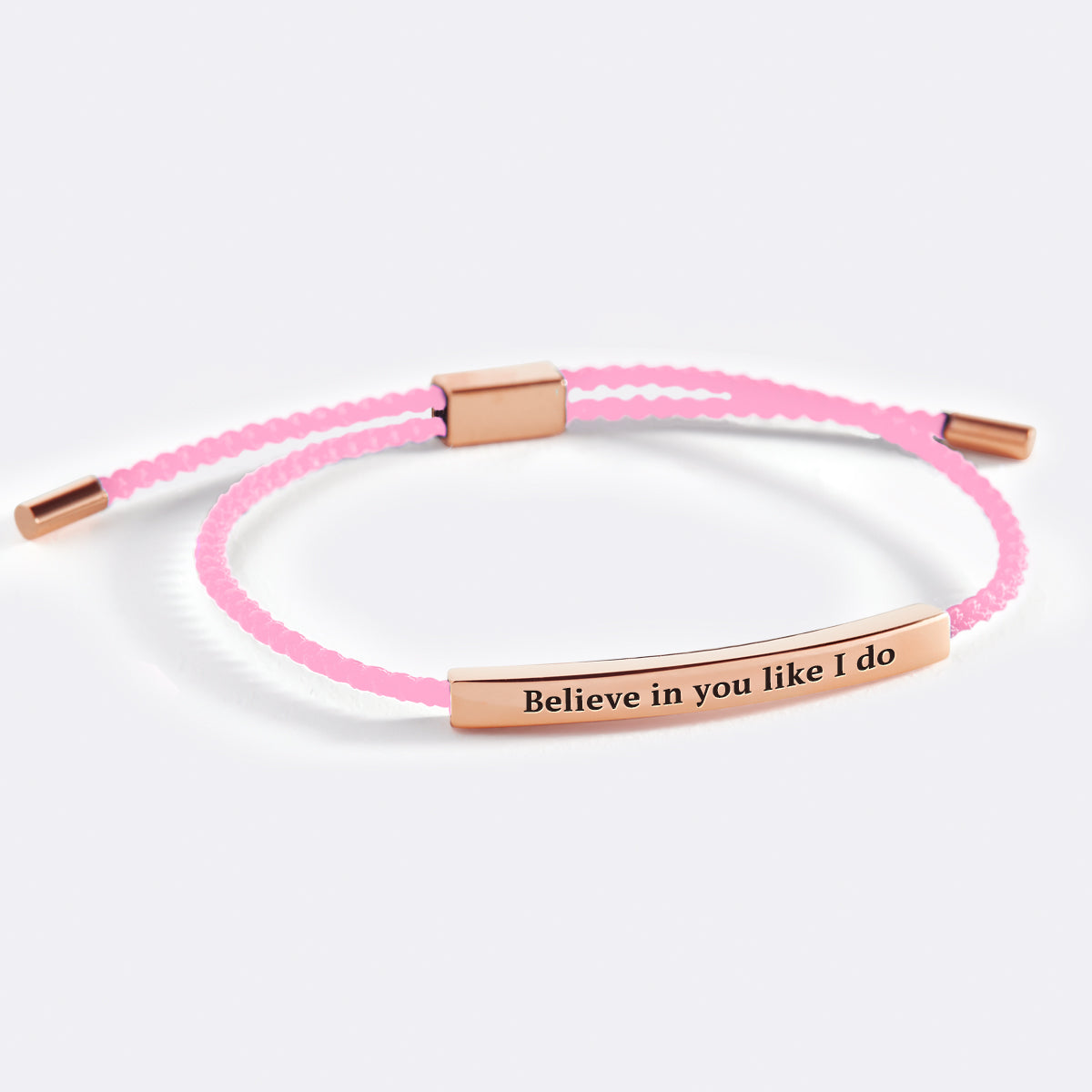 Armband „Glaube an dich wie ich es tue”