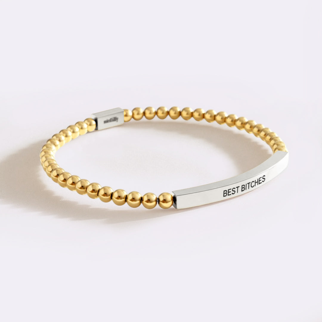 Best Bitches Perlenarmband