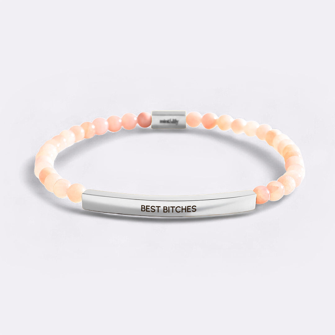 Best Bitches Perlenarmband
