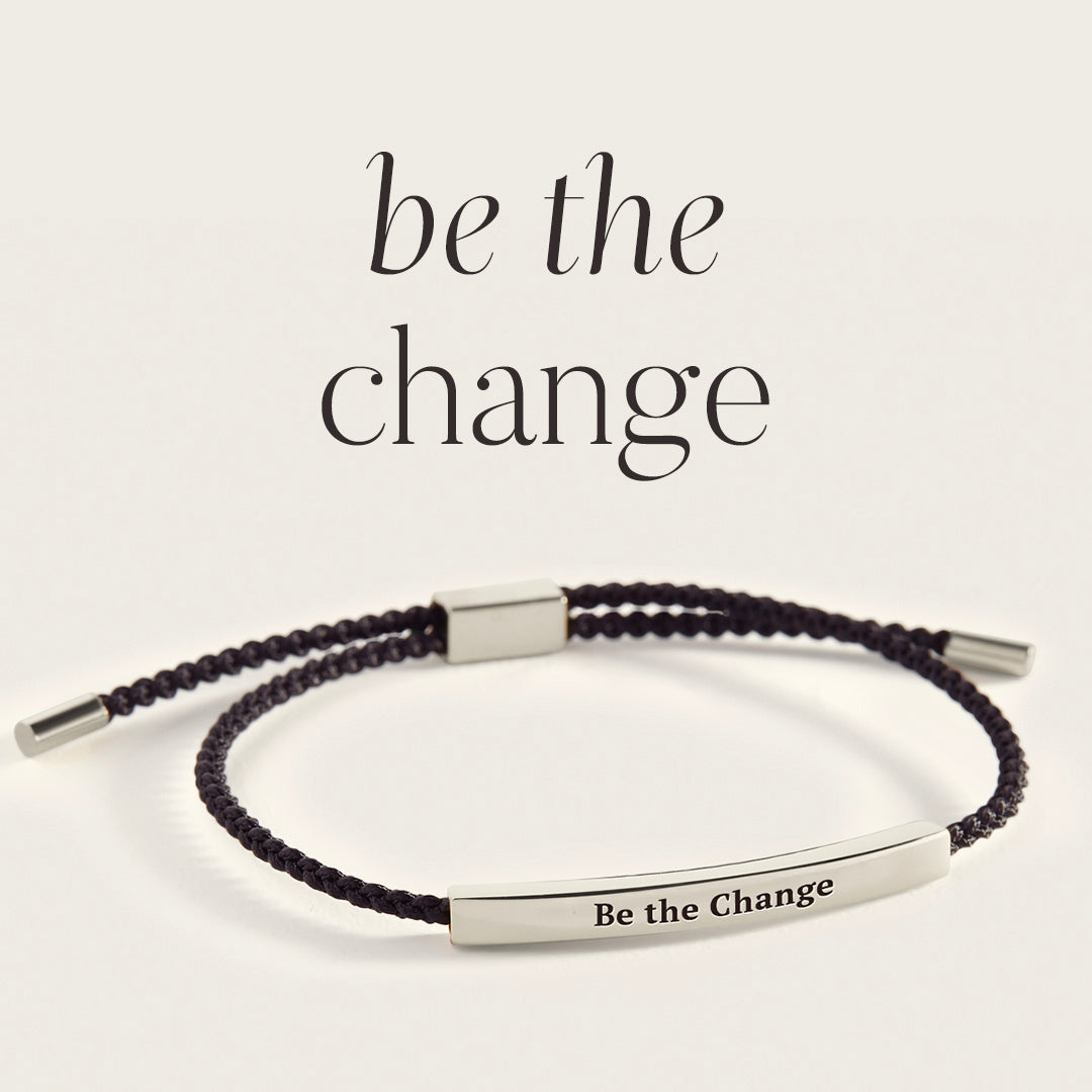 Be the Change Inspire Bracelet in 925 Sterling Silver — Vanny Jewels