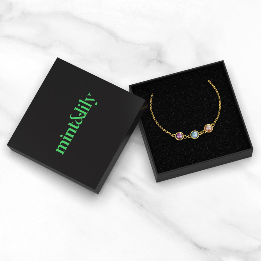 Bracciale con Pietra Portafortuna Personalizzato