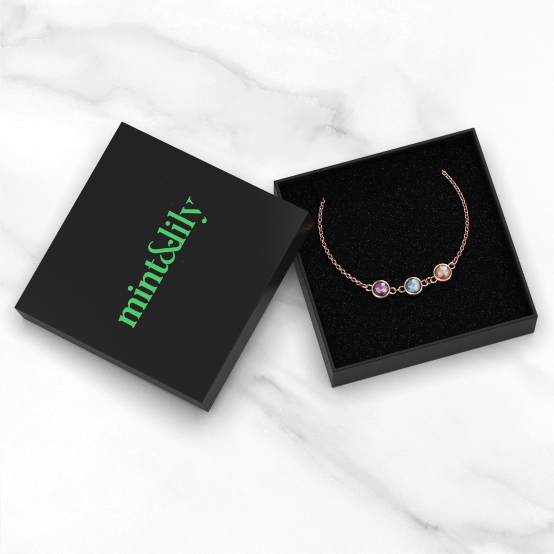 Bracciale con Pietra Portafortuna Personalizzato