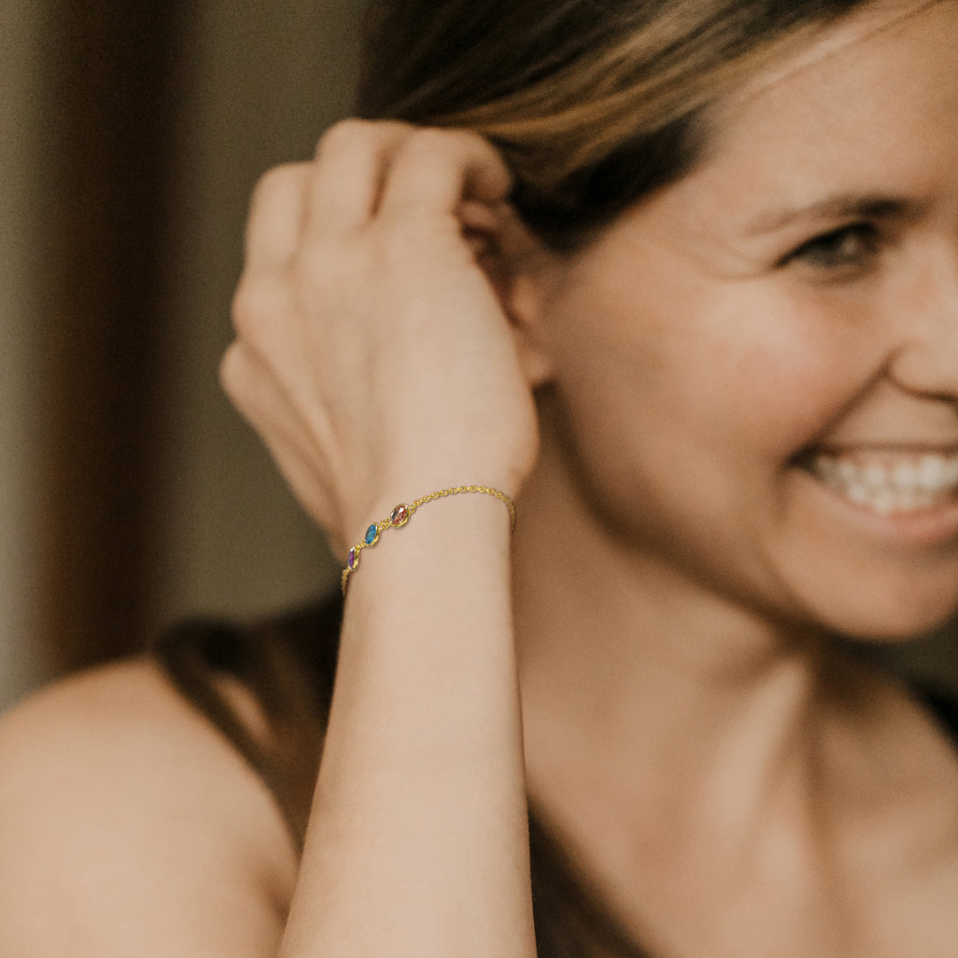 Bracciale con Pietra Portafortuna Personalizzato