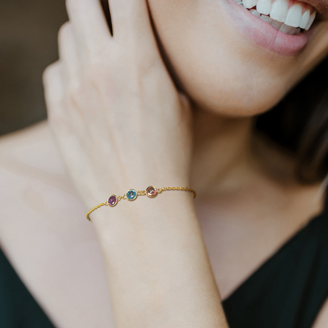Bracciale con Pietra Portafortuna Personalizzato