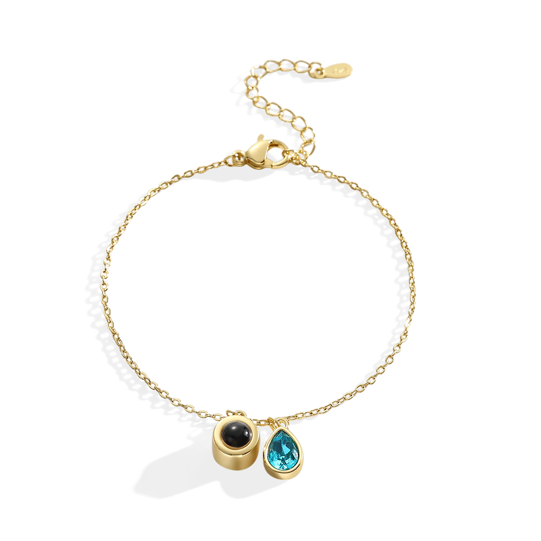 Bracciale fotografico Pietra natale