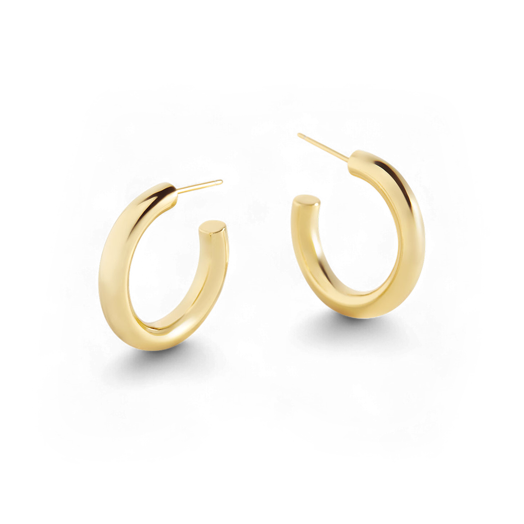 Bold Hoop Earrings — Vanny Jewels