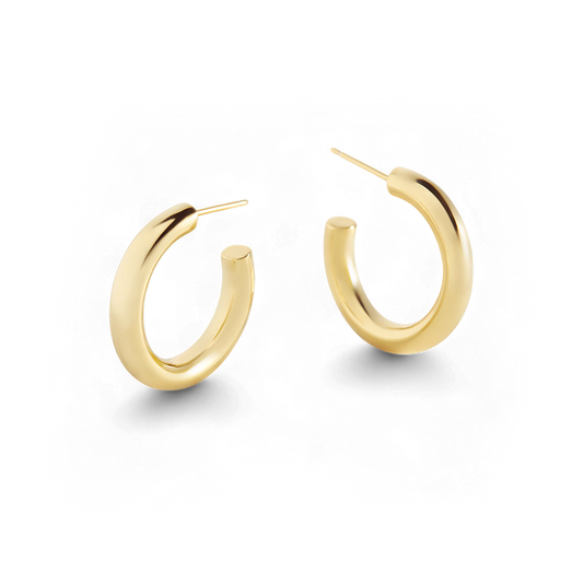 Bold Hoop Earrings — Vanny Jewels