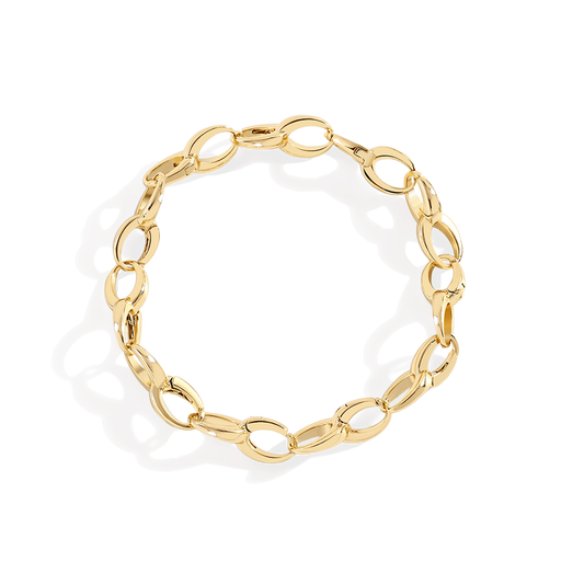 Bold Cable Link Charm Bracelet — Vanny Jewels