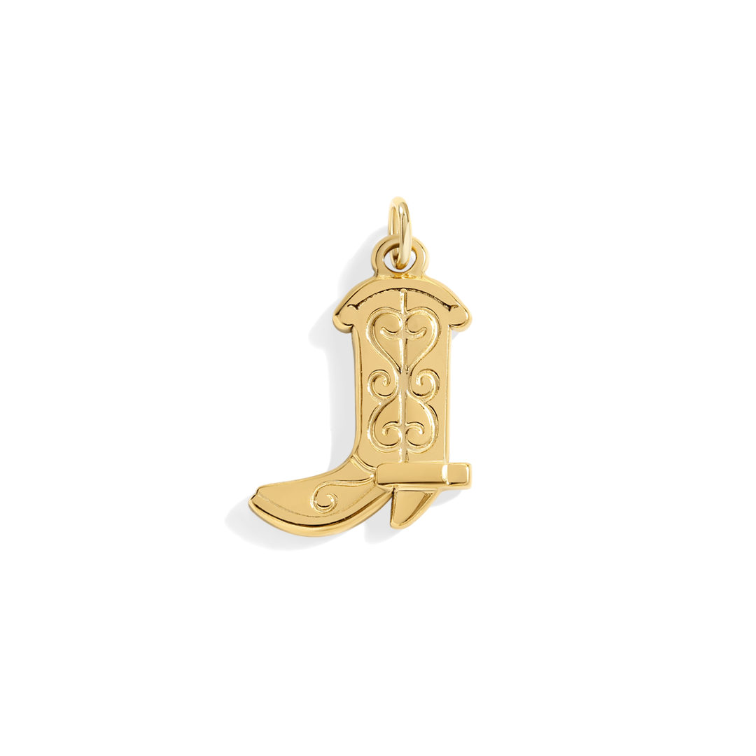 Cowgirl Boot Charm — Vanny Jewels