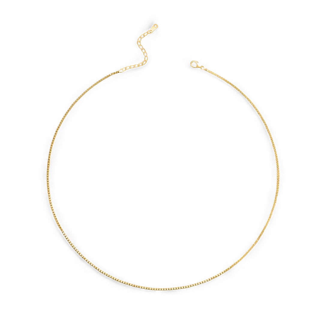 Box Chain Necklace — Vanny Jewels