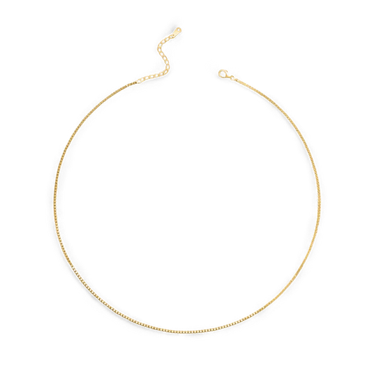 Box Chain Necklace — Vanny Jewels