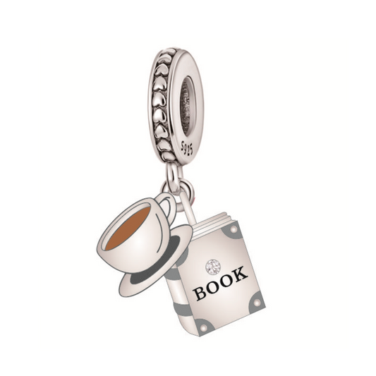 Coffee with God Charm in 925 Sterling Silver — Vanny Jewels