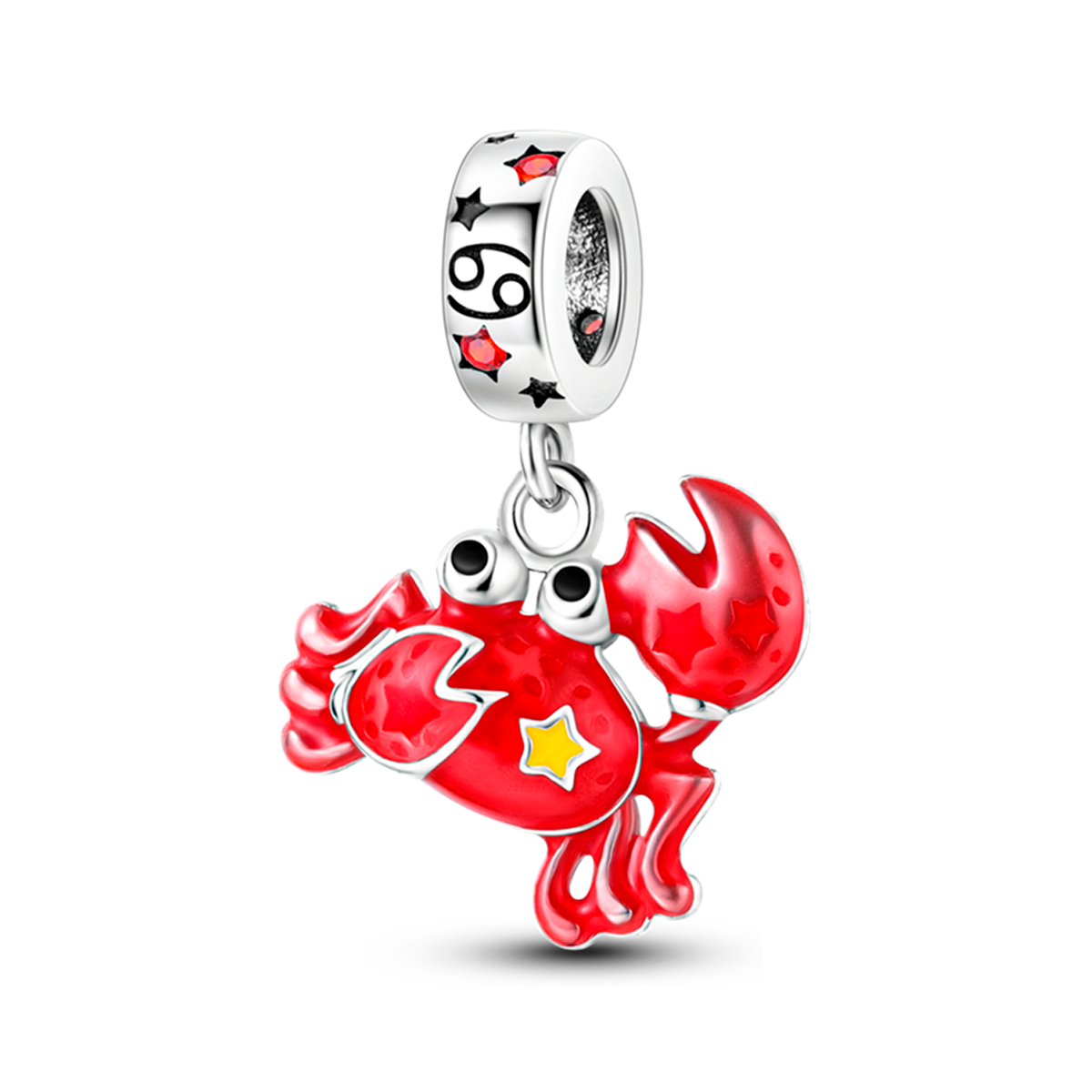 Cancer Charm in 925 Sterling Silver — Vanny Jewels