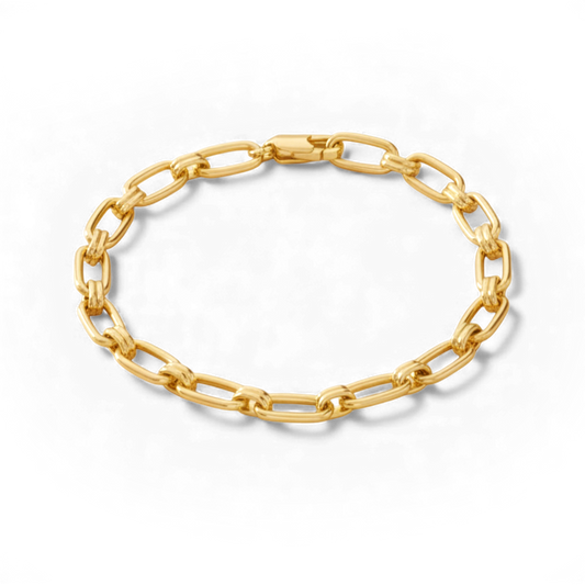 Chunky Paperclip Chain Bracelet — Vanny Jewels