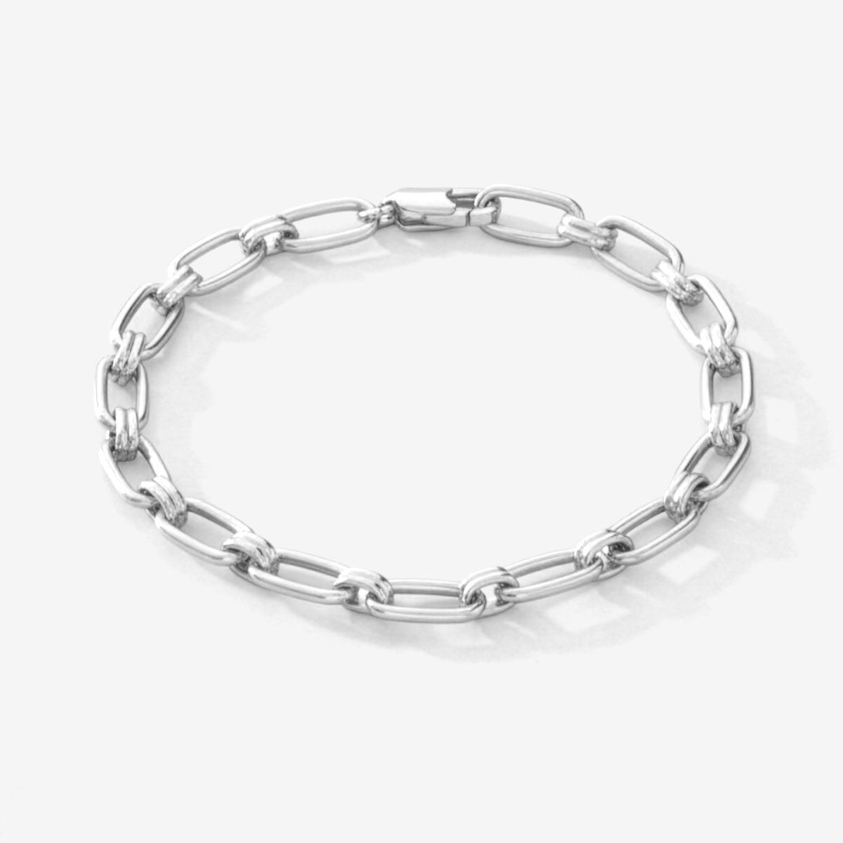 Klobiges Paperclip-Kettenarmband