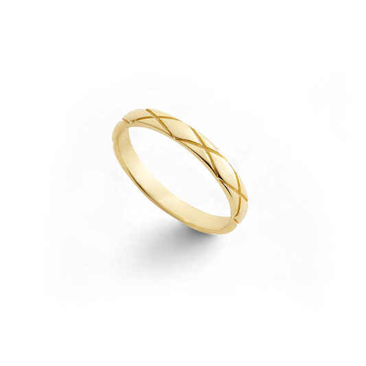 Classic Hatch Ring — Vanny Jewels