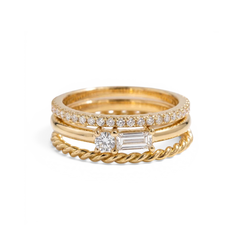 Classic Ring Stack — Vanny Jewels