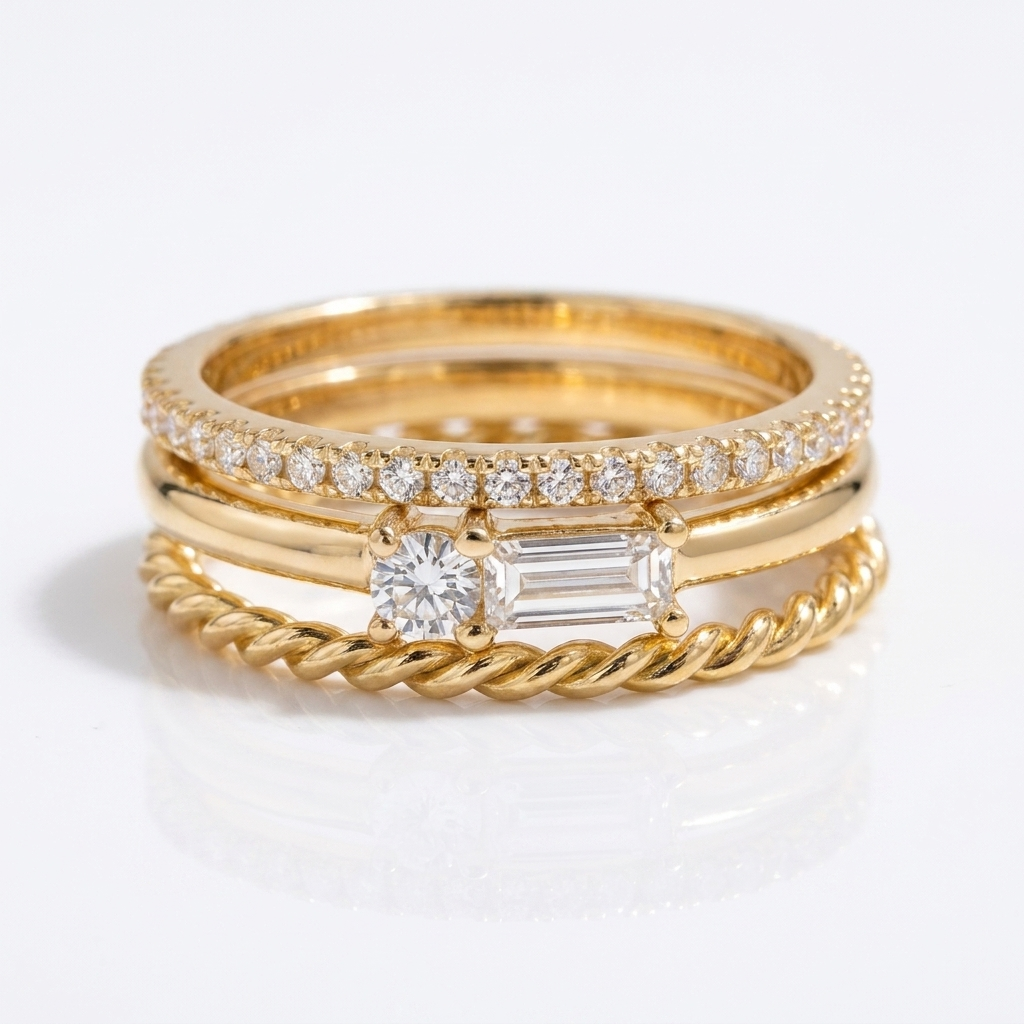 Klassischer Ringstapel