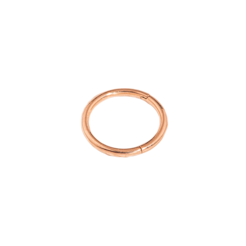 Classic Cartilage Hoop Earrings | 16g in rose gold tone