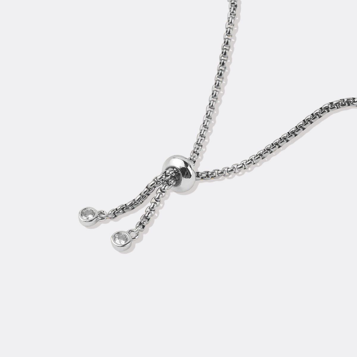 Clover Custom Name Bracelet in 925 sterling silver