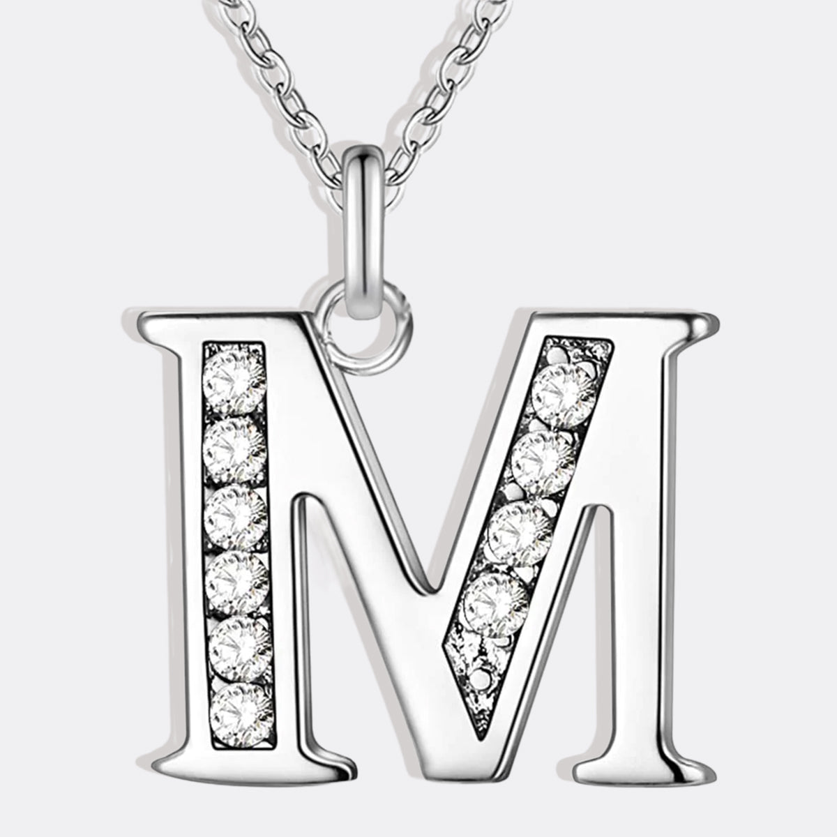 Kristallakzent-Buchstaben-Satellitenkette