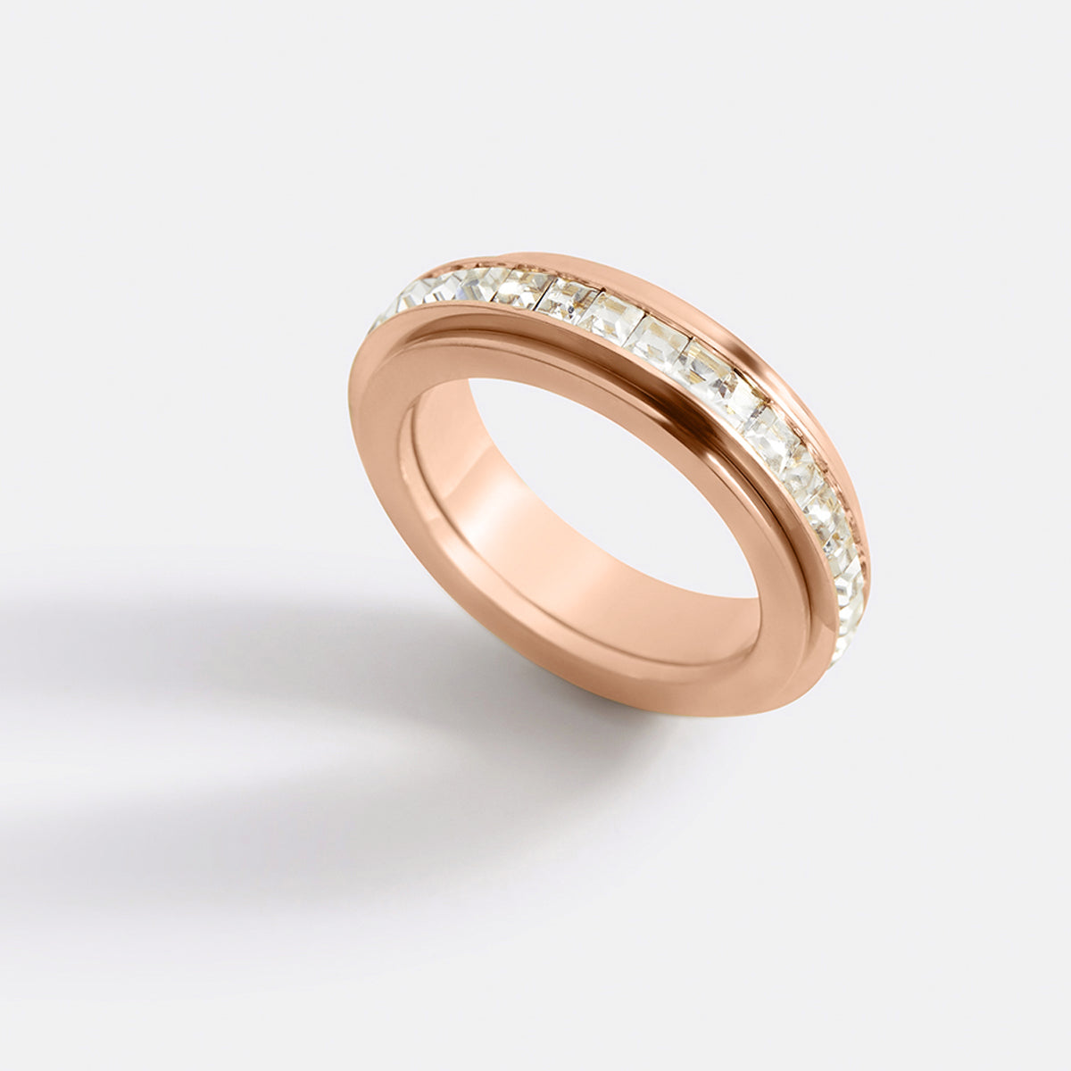 Kristall-Statement-Fidget-Ring